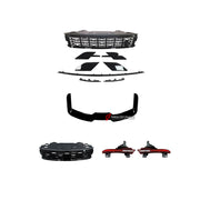 BODY KIT for Land Rover Range Rover Sport 2023+
Set includes:

Rear Bumper Assembly
Front Grille
Roof Spoiler
Rear Bumper Headlight
Material: Plastic

NOTE: Professional installation is required.