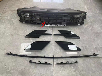 GRILLE AND AIR VENTS for LAND ROVER RANGE ROVER SPORT L461 2023+  Set includes:  Front Grille Front Bumper Air Vents Hood Air Vents Side Fenders Air Vents Material: ABS Plastic