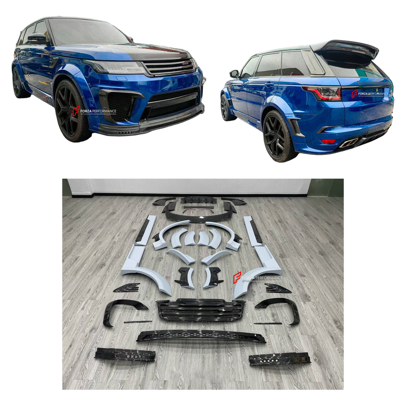 BODY KIT for LAND ROVER RANGE ROVER SPORT SVR L494 FACELIFT 2017 - 2022