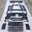 BODY KIT for Land Rover Range Rover Vogue 2013 - 2017
Set includes:

Front Lip
Front Bumper Assembly
Front Grille
Side Skirts
Rear Bumper Assembly
Rear Diffuser
Exhaust Tips
Material: Plastic

NOTE: Professional installation is required.
