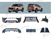 BODY KIT for LEXUS GX550 J250 2023+

Set includes:
Front Bumper
Front Grille
Fog Lights
License Plate

Material: Plastic

NOTE: Professional installation is required.
