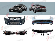 BODY KIT for LEXUS IS350 FACELIFT 2020+ FORZA PERFORMANCE custom fit F-Sport Style

Set includes:
Front Bumper Assembly
Headlights
Rear Bumper Assembly
Rear Diffuser

Material: Plastic

NOTE: Professional installation is required.