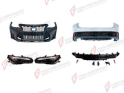 BODY KIT for LEXUS IS350 FACELIFT 2020+ FORZA PERFORMANCE custom fit F-Sport Style

Set includes:
Front Bumper Assembly
Headlights
Rear Bumper Assembly
Rear Diffuser

Material: Plastic

NOTE: Professional installation is required.