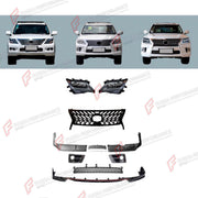 BODY KIT for LEXUS LX570 J200 FACELIFT 2012 - 2015 FORZA PERFORMANCE custom fit Sport Style
Set includes:

Front Lip
Front Grille
Headlights
Fog Lights
Rear Diffuser
Material: Plastic

NOTE: Professional installation is required.