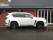 BODY KIT for LEXUS LX600 2021+


Set includes:
Front Lip + LED Lamps
Rear Bumper
Fender Flares
Rear Diffuser
Rear Roof Spoiler
Rear Spoiler
Exhaust Tips

Material: Plastic

NOTE: Professional installation is required.

Payment ►
Visa

Mastercard

PayPal with a credit card (add 4.4% at checkout)
Payoneer
Cryptocurrency
Shipment ►
By express DHL/UPS/TNT/FedEx
To the local international airport
Special line by air
Special line by the sea
To Europe and the UK by train

Please let us know which shipping option y