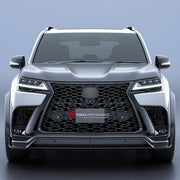 BODY KIT for LEXUS LX600 LX700 J300 2021+ FORZA PERFORMANCE custom fit Artisan Style

Set includes:
Front Lip
Front Bumper Air Vent Covers
Fender Flares
Roof Spoiler
Ducktail Spoiler
Rear Diffuser

Material: Plastic

NOTE: Professional installation is required.