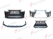 BODY KIT for LEXUS NX350 2021+ FORZA PERFORMANCE custom fit OEM Style

Set includes:
Front Lip
Front Bumper Assembly
Front Grille

Material: Plastic

NOTE: Professional installation is required.
