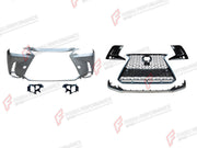 BODY KIT for LEXUS NX350 2021+ FORZA PERFORMANCE custom fit F-Sport Style
Set includes:

Front Lip
Front Bumper Assembly
Front Grille
Material: Plastic

NOTE: Professional installation is required.