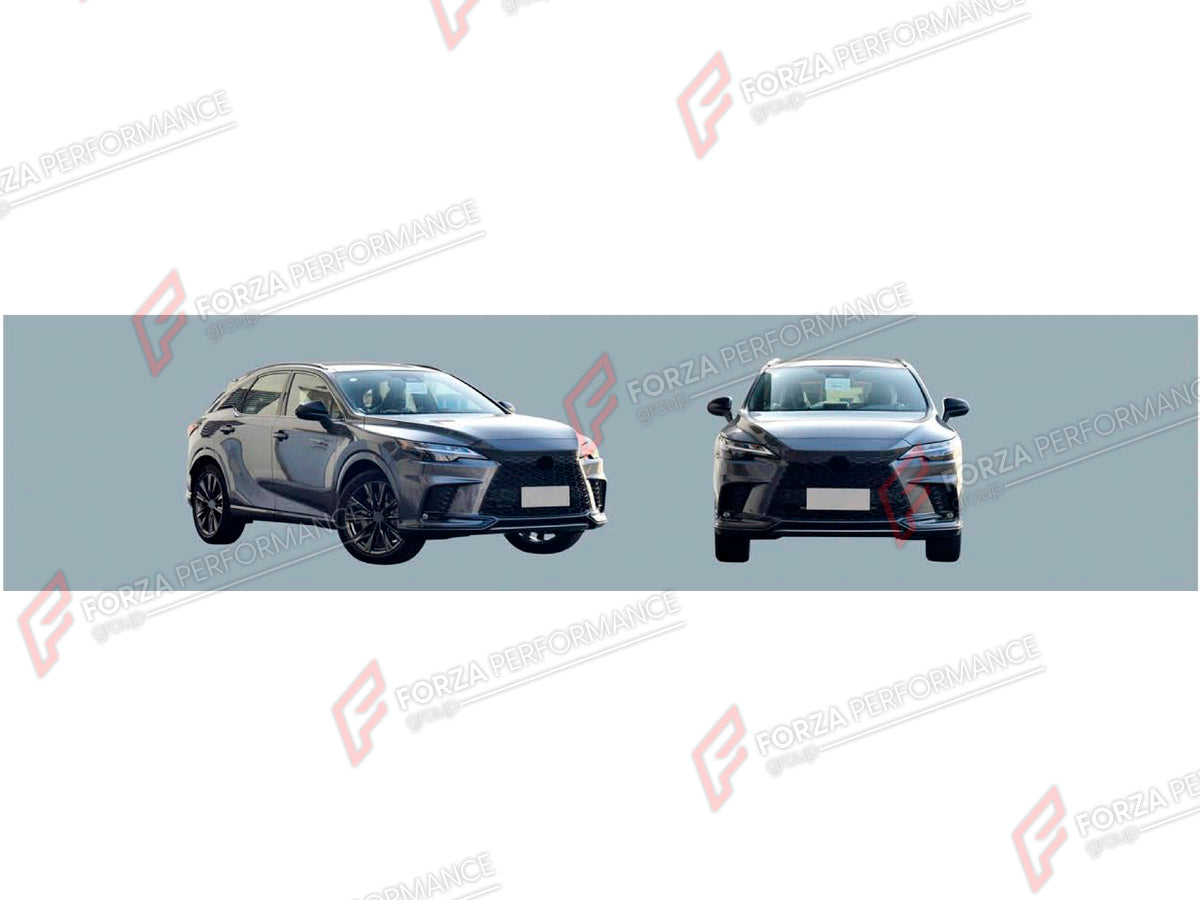 BODY KIT for LEXUS RX350 AL30 2022+ FORZA PERFORMANCE custom fit TRD Style

Set includes:
Front Lip
Side Skirts
Rear Diffuser

Material: Plastic

NOTE: Professional installation is required.