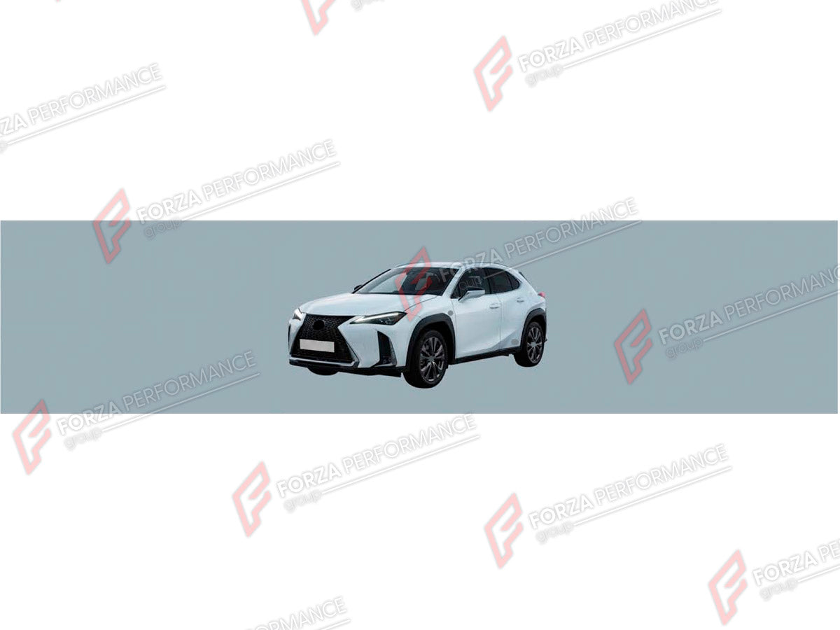 BODY KIT for LEXUS UX260 2018+ FORZA PERFORMANCE custom fit F-Sport Style

Set includes:
Front Lip
Front Bumper
Front Grille
Fog Lights Covers

Material: Plastic

NOTE: Professional installation is required.