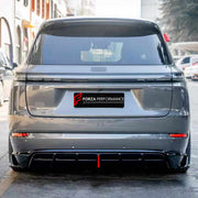 BODY KIT for LI XIANG L8 L9 2022+

Set includes:
Front Lip
Front Bumper Canards
Rear Diffuser

Material: Plastic

NOTE: Professional installation is required.