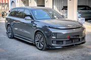 BODY KIT for LI XIANG L8 L9 2022+

Set includes:
Front Lip
Front Bumper Canards
Rear Diffuser

Material: Plastic

NOTE: Professional installation is required.