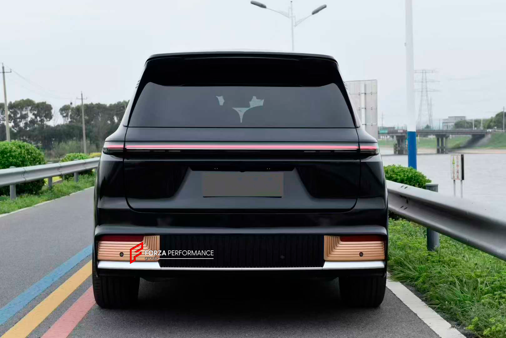 BODY KIT for LIXIANG L9

Set includes:

Front Bumper Assembly
Side Skirts
Rear Bumper Assembly

Material: Plastic

Note: Professional installation is required.