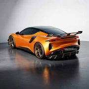 BODY KIT for LOTUS EMIRA 2022+

Set includes:
Front Lip
Front Bumper Canards
Side Skirts
Rear Spoiler Wing
Rear Diffuser

Material: Plastic

NOTE: Professional installation is required.