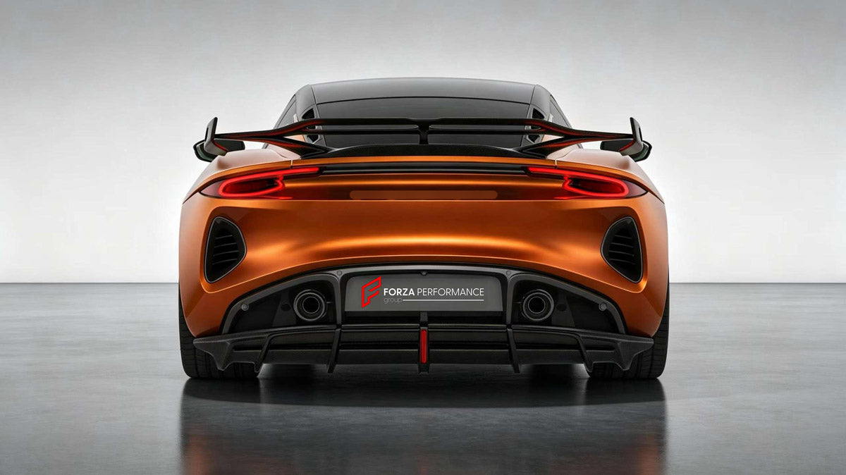 BODY KIT for LOTUS EMIRA 2022+

Set includes:
Front Lip
Front Bumper Canards
Side Skirts
Rear Spoiler Wing
Rear Diffuser

Material: Plastic

NOTE: Professional installation is required.