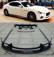 BODY KIT for MASERATI GHIBLI 2013 - 2016

Set includes:
Front Bumper

Side Skirts
Rear Lip
Trunk Spoiler
Muffler Tips
Day Running Lighst

Material: Fiberglass

NOTE: Professional installation is required.

Why “Contact Us for Pricing”?

We don’t display fixed prices because our goal is to offer you the most competitive deal possible. Product costs often decrease over time, and by requesting a quote, you’ll receive our most up-to-date price on market.

SECURED PAYMENT METHODS&nbsp;
PayPal (+4.4% fee)
Visa / 