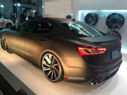 BODY KIT for MASERATI GHIBLI 2013 - 2016

Set includes:
Front Bumper

Side Skirts
Rear Lip
Trunk Spoiler
Muffler Tips
Day Running Lighst

Material: Fiberglass

NOTE: Professional installation is required.

Why “Contact Us for Pricing”?

We don’t display fixed prices because our goal is to offer you the most competitive deal possible. Product costs often decrease over time, and by requesting a quote, you’ll receive our most up-to-date price on market.

SECURED PAYMENT METHODS&nbsp;
PayPal (+4.4% fee)
Visa / 