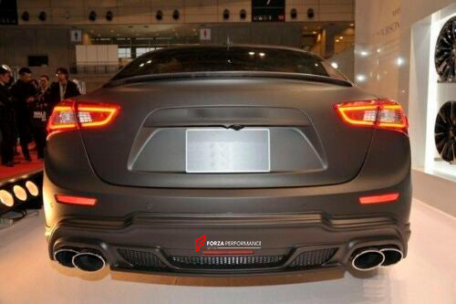 BODY KIT for MASERATI GHIBLI 2013 - 2016

Set includes:
Front Bumper

Side Skirts
Rear Lip
Trunk Spoiler
Muffler Tips
Day Running Lighst

Material: Fiberglass

NOTE: Professional installation is required.

Why “Contact Us for Pricing”?

We don’t display fixed prices because our goal is to offer you the most competitive deal possible. Product costs often decrease over time, and by requesting a quote, you’ll receive our most up-to-date price on market.

SECURED PAYMENT METHODS&nbsp;
PayPal (+4.4% fee)
Visa / 