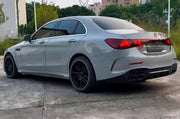 BODY KIT for Mercedes-Benz C-Class AMG W206 C63S 2022+
Set includes:

Front Lip
Front Bumper Air Vent Covers
Side Fender Vents
Side Skirts
Rear Bumper Fins
Rear Diffuser
Material: Plastic

NOTE: Professional installation is required.