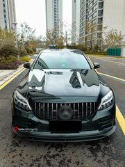 BODY KIT for MERCEDES BENZ C CLASS W205 2015 - 2021 FORZA PERFORMANCE Custom fit Dry Carbon VTEN Design Style
Set includes:

Front Lip
Front Bumper Canards
Side Skirts
Rear Lip
Rear Corners
Rear Spoiler
Material: Plastic

NOTE: Professional installation is required.