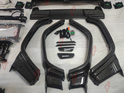 DRY CARBON BODY KIT for MERCEDES-BENZ G-CLASS G63 W465 2024+

Set includes:

Front Bumper Assembly
Front Grille
Hood / Bonnet
Front Fenders
Rear Spoiler
Rear Fender Flares
Rear Bumper

Material: Dry Carbon

NOTE: Professional installation is required.

Contact us for pricing