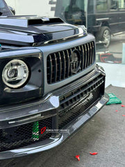 CARBON BODY KIT for MERCEDES-BENZ G-CLASS G63 W465 2024+

Set includes:

Front Bumper Assembly
Front Grille
Hood / Bonnet
Front Fenders
Rear Spoiler
Rear Fender Flares
Rear Bumper

Material: Carbon Fiber

NOTE: Professional installation is required.

Contact us for pricing