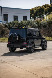CARBON BODY KIT for MERCEDES-BENZ G-CLASS G63 W465 2024+


Set includes:

Front Bumper Assembly

Hood / Bonnet
Roof LED DRL Bar
Fender Flares
Rear Spoiler

Rear Bumper 


Material: Carbon Fiber

NOTE: Professional installation is required.