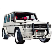BODY KIT for MERCEDES-BENZ G-CLASS W463 2008 - 2018 FORZA PERFORMANCE custom fit HM
Set includes:

Front Bumper Assembly
Front Fenders
Rear Fenders
Rear Bumper Assembly
Rear Diffuser
Material: Plastic

NOTE: Professional installation is required.