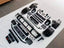 BODY KIT for Mercedes Benz G Class W465 G63 G500 2024+
Set includes:

Front Lip
Front Bumper Assembly
Front Grille
License Plate
Hood Bonnet
Front Fenders
Side Mirror Covers
Roof Light Bar
Rear Fenders
Roof Spoiler
Rear Diffuser
Rear Bumper Assembly
Material: Plastic

NOTE: Professional installation is required.