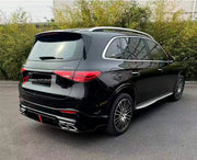 CONVERSION BODY KIT for MERCEDES BENZ GLC CLASS X254 2022+ UPGRADE to GLC63S FACELIFT

Set includes:

Rear Bumper Assembly
Rear Diffuser with LED
Exhaust Tips

Material: Plastic


Note: Professional installation is required.

Payment ►
Visa

Mastercard

PayPal with a credit card (add 4.4% at checkout)
Payoneer
Cryptocurrency
Shipment ►
By express DHL/UPS/TNT/FedEx
To the local international airport
Special line by air
Special line by the sea
To Europe and the UK by train

Please let us know which shipping o