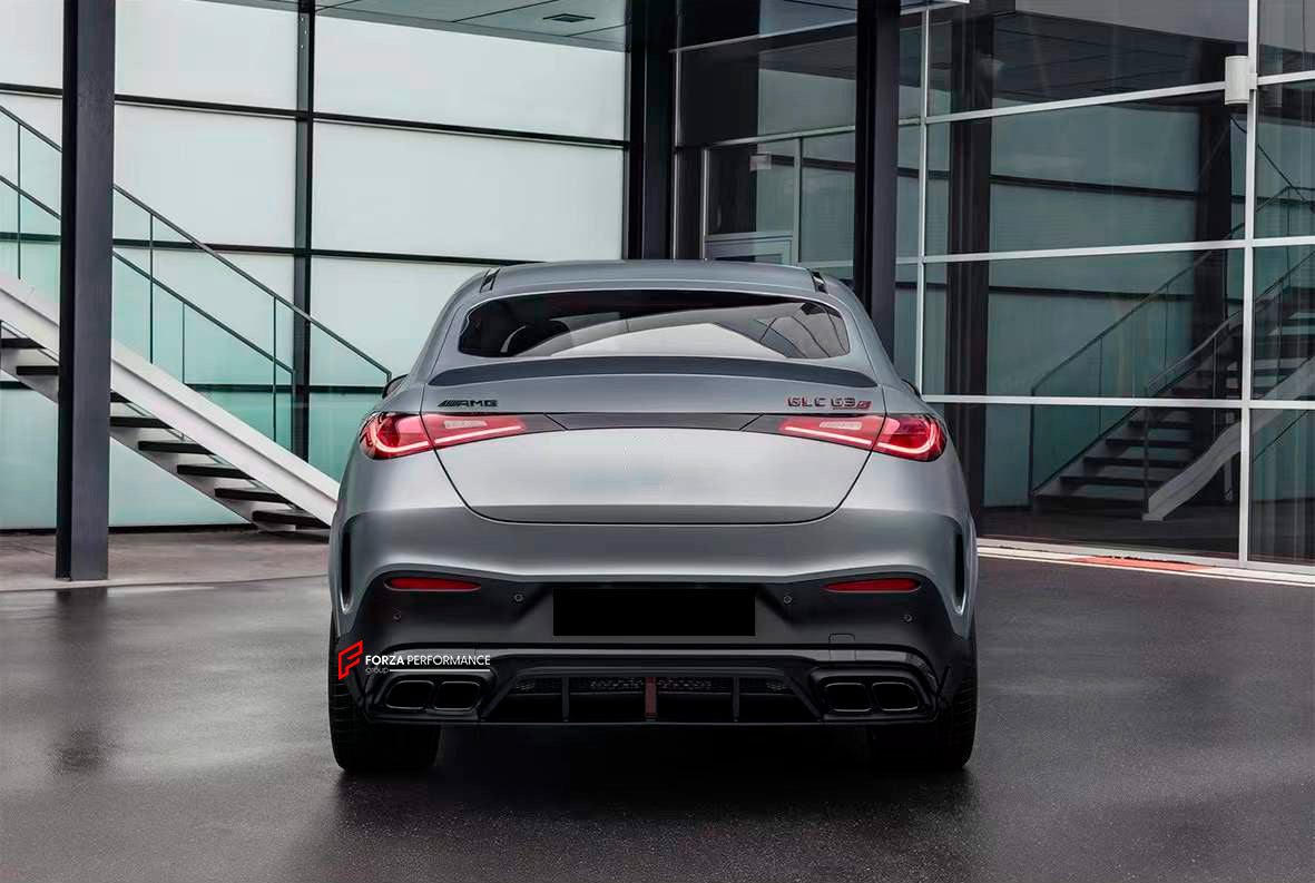 CONVERSION REAR DIFFUSER KIT for MERCEDES BENZ GLC COUPE X254 2022+ UP