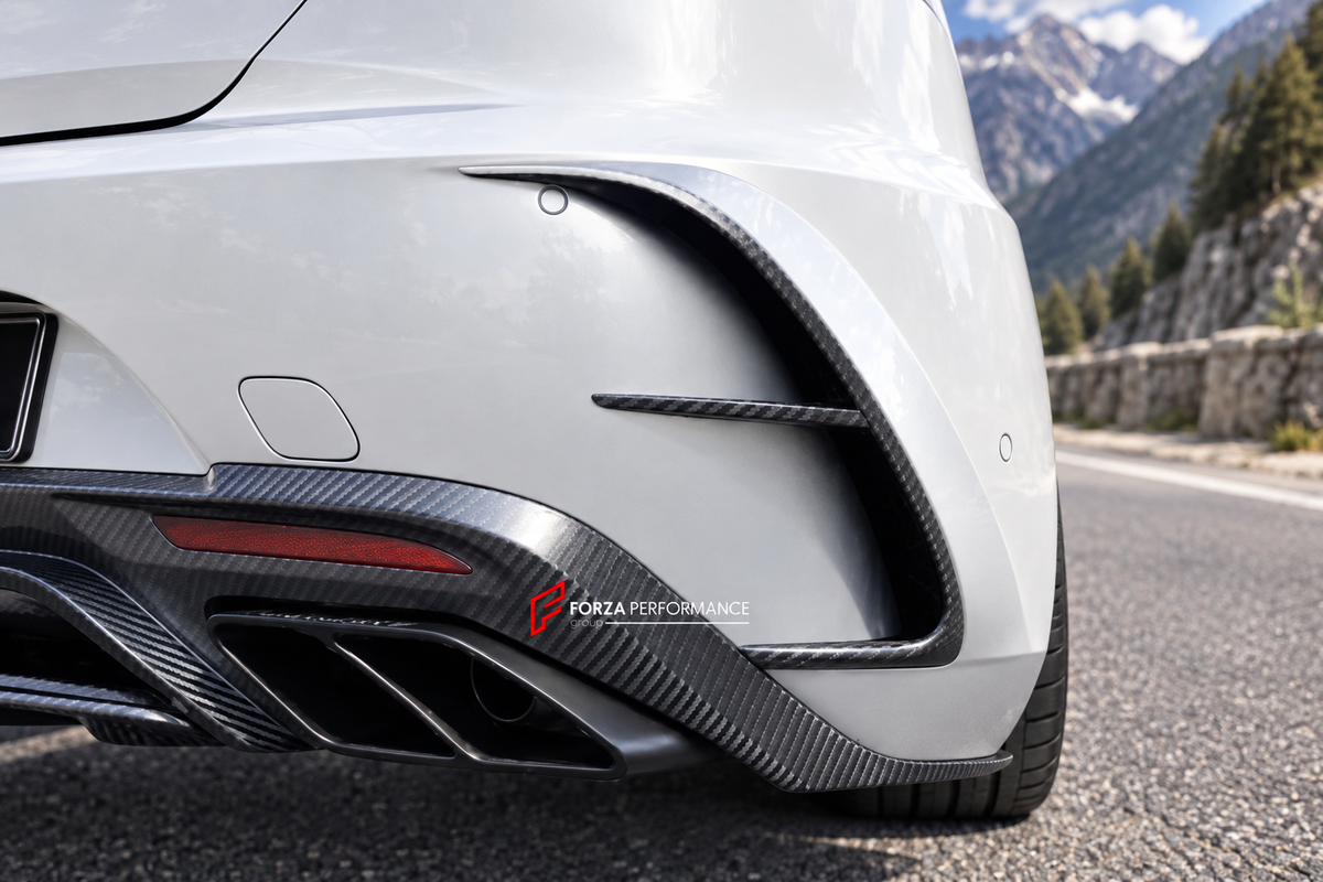 BODY KIT for MERCEDES-BENZ S CLASS COUPE AMG S63 C217 2014 - 2021 FORZA PERFORMANCE custom fit Mansory Style

Set includes:
Front Lip
Front Bumper Canards
Front Fenders
Side Skirts
Rear Bumper Fins
Rear Diffuser

Material: Plastic

NOTE: Professional installation is required.