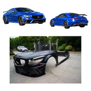 BODY KIT for MERCEDES-BENZ S CLASS COUPE C217 2014 - 2021 FORZA PERFORMANCE custom fit Mansory Style

Set includes:
Front Lip
Front Bumper Assembly
Front Fenders
Side Skirts
Rear Bumper
Rear Diffuser

Material: Plastic

NOTE: Professional installation is required.