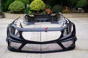 BODY KIT for MERCEDES-BENZ S CLASS COUPE C217 2014 - 2021 FORZA PERFORMANCE custom fit Mansory Style

Set includes:
Front Lip
Front Bumper Assembly
Front Fenders
Side Skirts
Rear Bumper
Rear Diffuser

Material: Plastic

NOTE: Professional installation is required.