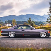 BODY KIT for Mercedes Benz S CLASS W126 1981 - 1991
Set includes:

Front Bumper
Front Fenders
Side Skirts
Side Moldings
Rear Fenders
Rear Bumper
Material: Plastic

NOTE: Professional installation is required.