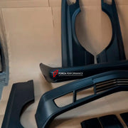 BODY KIT for Mercedes Benz S CLASS W126 1981 - 1991
Set includes:

Front Bumper
Front Fenders
Side Skirts
Side Moldings
Rear Fenders
Rear Bumper
Material: Plastic

NOTE: Professional installation is required.