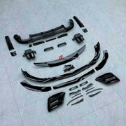 BODY KIT for Mercedes Benz S Class W223 2020+
Set includes:

Front Lip
Front Bumper Vents
Ducktail Spoiler
Rear Diffuser
Exhaust Tips
Material: Plastic

NOTE: Professional installation is required.