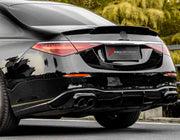 BODY KIT for Mercedes Benz S Class W223 2020+
Set includes:

Front Lip
Front Bumper Vents
Ducktail Spoiler
Rear Diffuser
Exhaust Tips
Material: Plastic

NOTE: Professional installation is required.