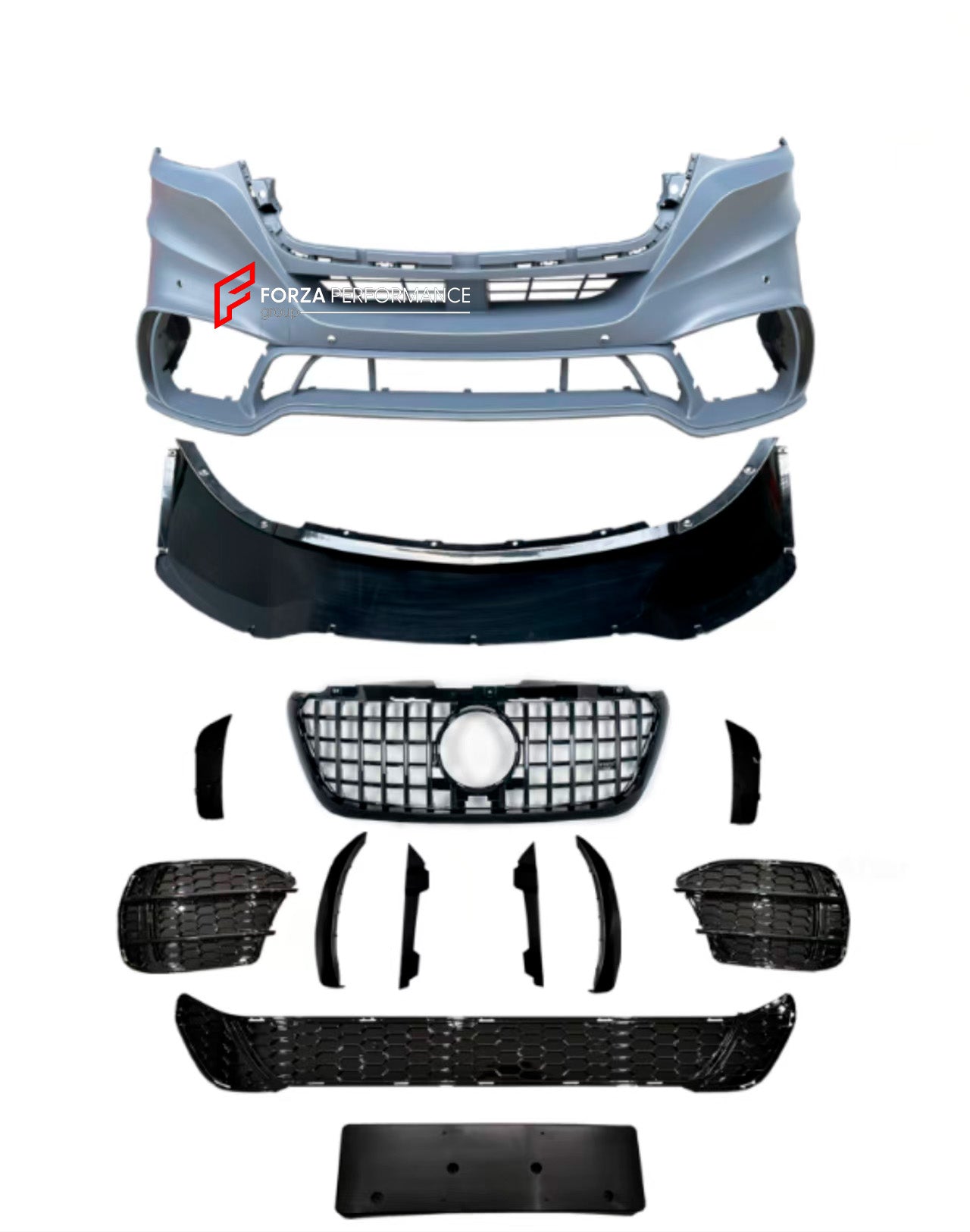 BODY KIT for MERCEDES BENZ SPRINTER W907 2018+


Set includes:

Front Bumper Assembly
Front Grille
Rear Bumper
Rear Diffuser
Exhaust Tips

Material: Plastic

Note: Professional installation is required