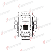 BODY KIT for MERCEDES-BENZ G-CLASS W465 G63 G450D G500 G550 2025+ FORZA PERFORMANCE custom fit MECHSERIES ROWEN
Set includes:

Front Lip
Front Bumper Assembly
Hood Bonnet
Front Fender Flares
Roof Light Bar
Side Mirror Covers
Side Skirts
Body Side Door Moldings
Window Frames
Rear Diffuser
Rear Bumper Assembly
Material: Plastic

NOTE: Professional installation is required.