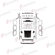 BODY KIT for MERCEDES-BENZ G-CLASS W465 G450D 2025+ FORZA PERFORMANCE custom fit MECHSERIES ROWEN
Set includes:

Front Lip
Hood Bonnet
Roof Light Bar
Side Mirror Covers
Side Skirts
Body Side Door Moldings
Window Frames
Rear Diffuser
Rear Bumper Assembly
Material: Plastic

NOTE: Professional installation is required.