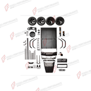 BODY KIT for MERCEDES-BENZ G-CLASS W465 G63 2025+ FORZA PERFORMANCE custom fit Universal Off-Road Kit
Set includes:

Front Lip
Front Bumper Assembly
Front Grille
Hood Bonnet
Roof Light Bar
Front Fender Flares
Side Mirror Covers
Side Skirts
Body Side Door Moldings
Rear Fender Flares
Roof Rack Bar Luggage
Rear Ladder
Spade Shovel Holder
Hatchet Axe Holder
Spare Wheel Tire Cover With Holders
Forged Wheels Rims
Material: Plastic

NOTE: Professional installation is required.