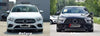 BODY KIT for MERCEDES-BENZ A-CLASS W177 A45 S AMG HATCHBACK 2019+  Set includes:    Front Grille Front Bumper Front Lip Front Bumper Air Vents Front Bumper Add-ons Side Skirts Rear Bumper Rear Diffuser Exhaust Tips