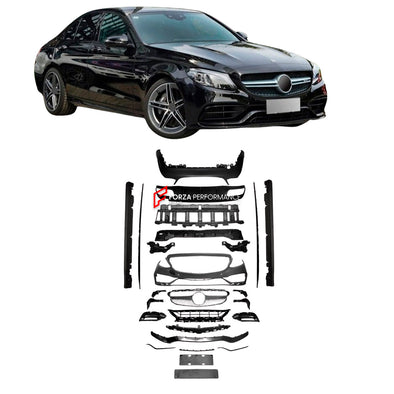 BODY KIT for MERCEDES-BENZ C CLASS C63 W205 2014 - 2018


Set includes:

Front Bumper Assembly
Front Lip
Front Grille
Side Skirts
Rear Bumper
Rear Diffuser

Material: Plastic

NOTE: Professional installation is required

* Each part of this kit can be sent separately. Please contact us if you need a specific part.



Payment ►
Visa

Mastercard

PayPal with a credit card (add 4.4% at checkout)
Payoneer
Cryptocurrency
Shipment ►
By express DHL/UPS/TNT/FedEx
To the local international airport
Special line by a