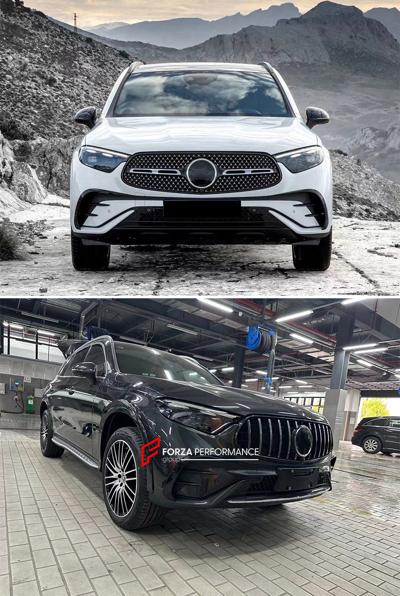 Set includes:   Front Grille Front Bumper Front Bumper Add-ons Rear Bumper Rear Bumper Add-ons Rear Diffuser Fender Flares