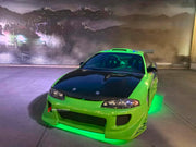 BODY KIT for MITSUBISHI ECLIPSE D3 GS GST GSX 1995 - 1999 Forza Performance Custom fit Fast and Furious Style
Set includes:

Front Bumper
Side Skirts
Rear Bumper
Material: Fiberglass

NOTE: Professional installation is required.