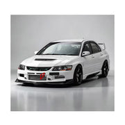 BODY KIT for Mitsubishi Lancer Evolution Ix 2005 - 2007
Set includes:

Front Lip
Front Bumper Assembly
Front Grille
Front Headlights
Tail Lights
Rear Bumper Assembly
Material: Plastic

NOTE: Professional installation is required.