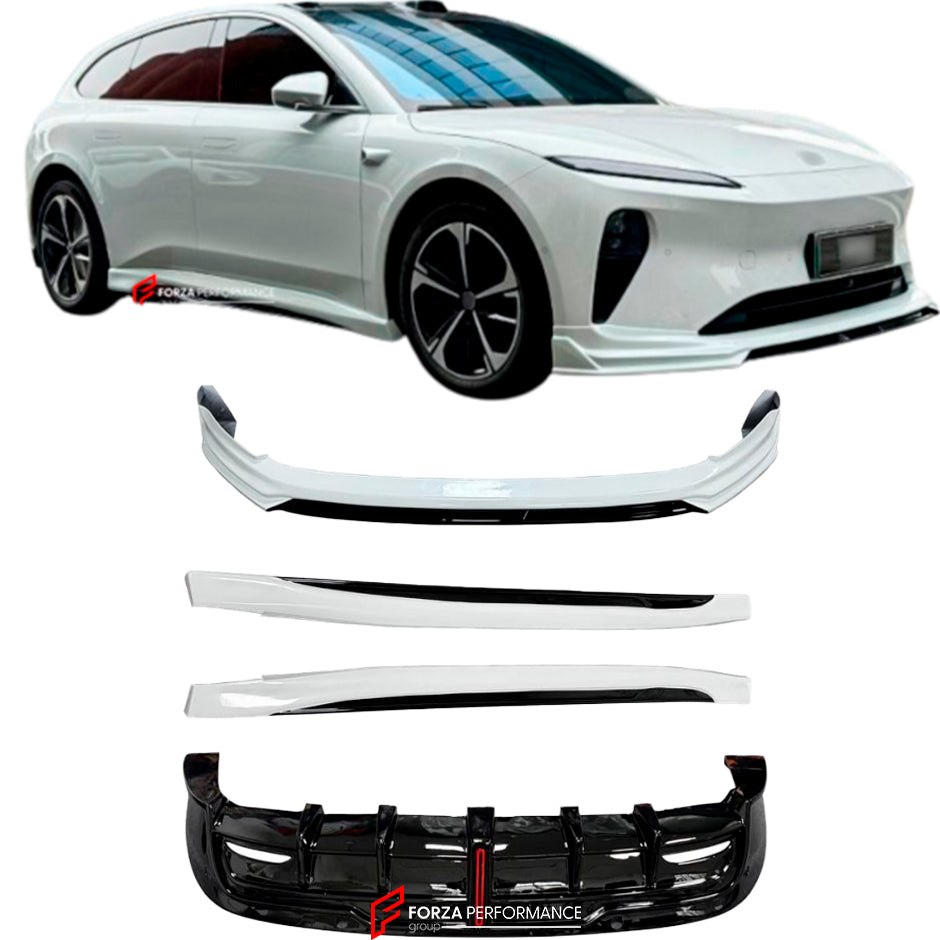 BODY KIT for NIO ET5 ET5T 2022+

Set includes:
Front Lip

Side Skirts
Rear Diffuser


Material: Plastic

NOTE: Professional installation is required.

Why “Contact Us for Pricing”?

We don’t display fixed prices because our goal is to offer you the most competitive deal possible. Product costs often decrease over time, and by requesting a quote, you’ll receive our most up-to-date price on market.

SECURED PAYMENT METHODS&nbsp;
PayPal (+4.4% fee)
Visa / Mastercard / American Express (through PayPal)

Bank Wi