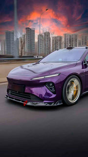 AERO KIT for NIO ET7 2021+

Set includes:

Front Lip
Side Skirt
Rear Diffuser

Material:Carbon Fiber

NOTE: Professional installation is required.
