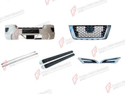 BODY KIT for NISSAN PATROL Y62 FACELIFT 2020+

Set includes:
Front Bumper
Front Grille
Front Fender Trim Covers
Roof Rack Side Rails
Side Steps

Material: Plastic

NOTE: Professional installation is required.